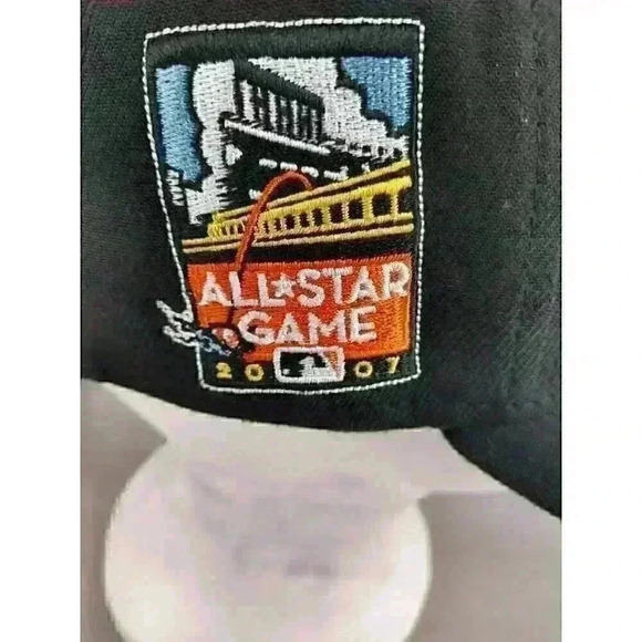 SF Giants New Era Medium Large hat 2007 All star Side Patch Med/Large 39Thirty - Picture 5 of 10